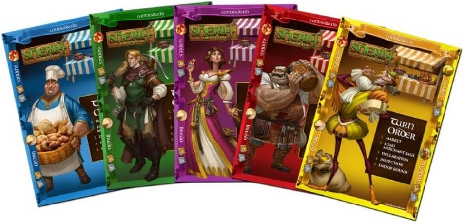 Sheriff of Nottingham 2nd Edition - WiredVillage GamesCMON