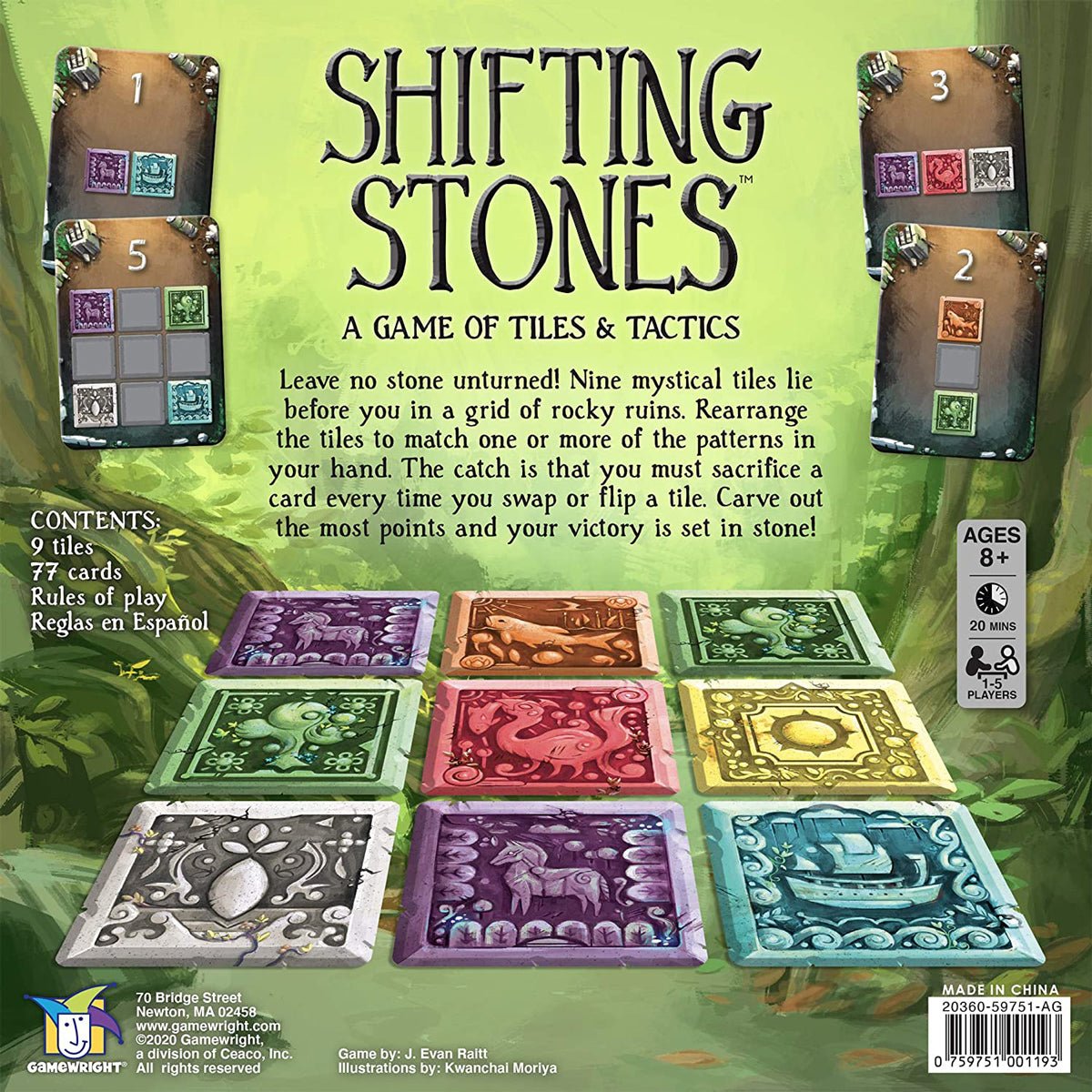 SHIFTING STONES - WiredVillage GamesGamewright