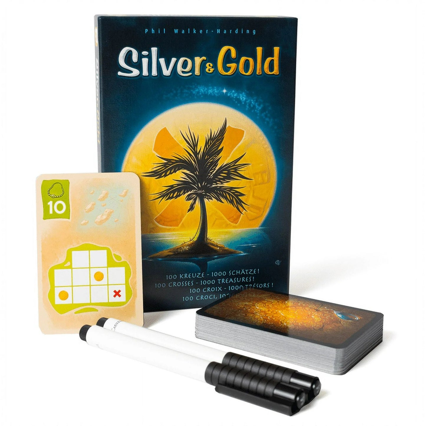 Silver & Gold - WiredVillage Games - Pandasaurus Games