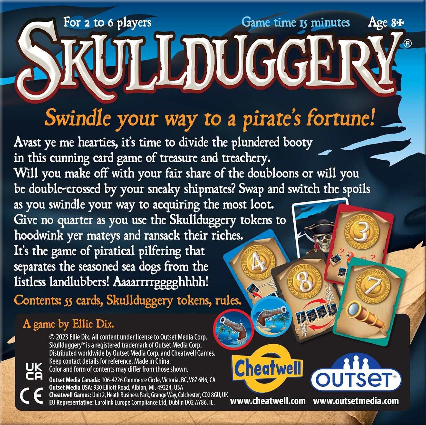 Skullduggery - WiredVillage Games - Outset Media