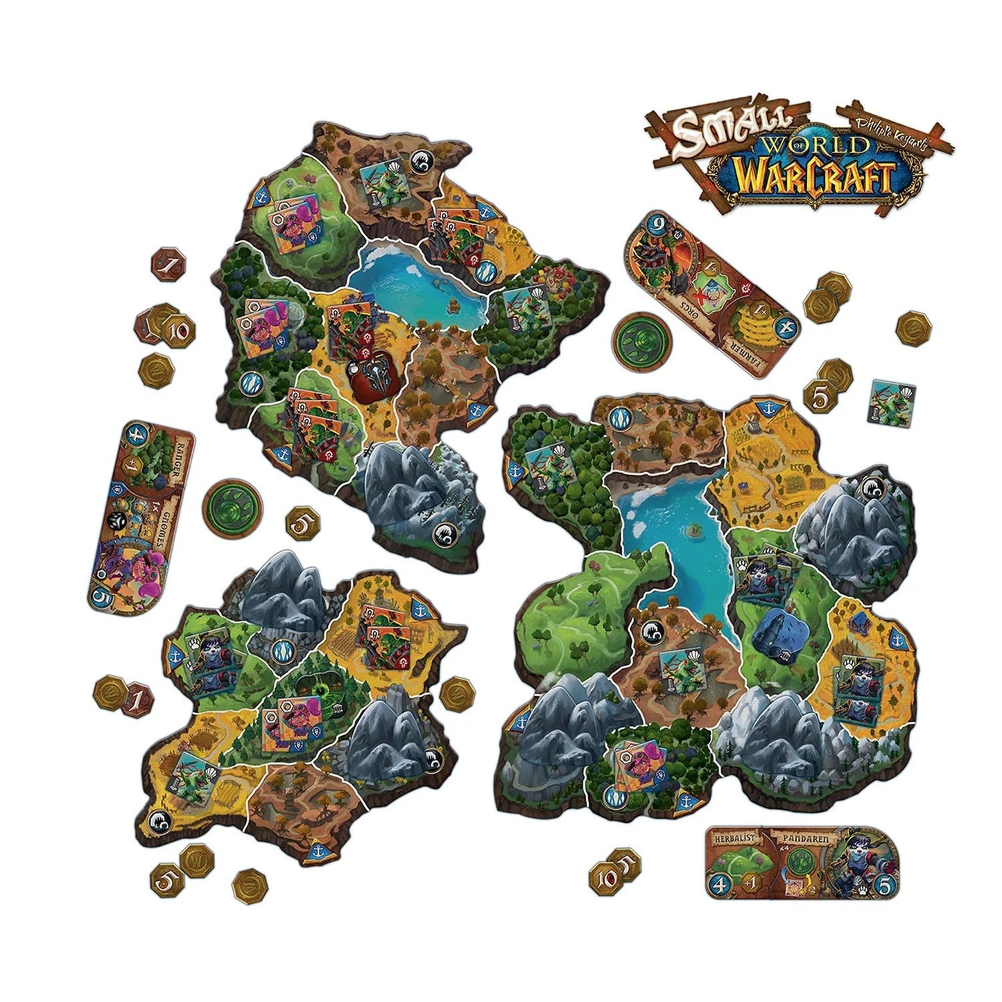 Small World of Warcraft Board Game - WiredVillage Games - Days of Wonder