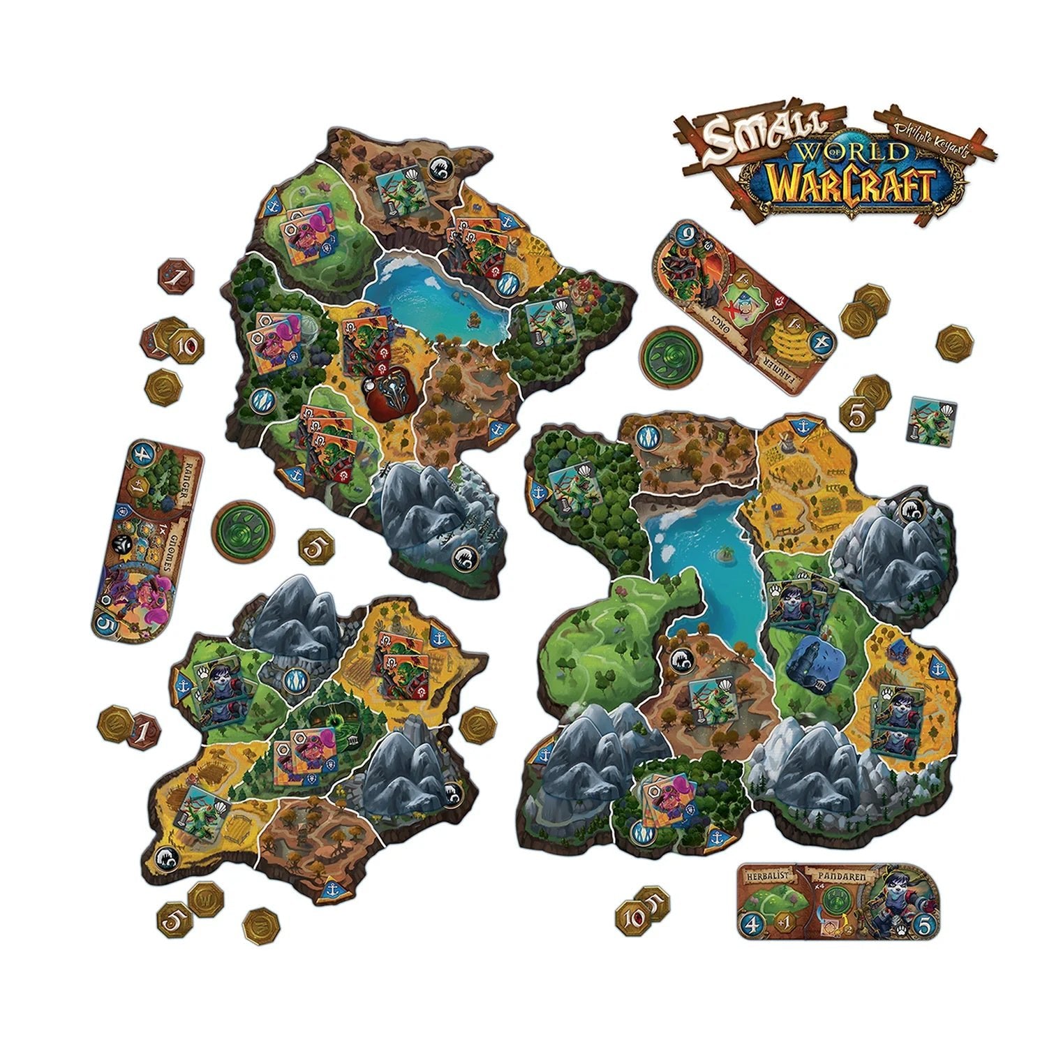 Small World of Warcraft Board Game - WiredVillage Games - Days of Wonder