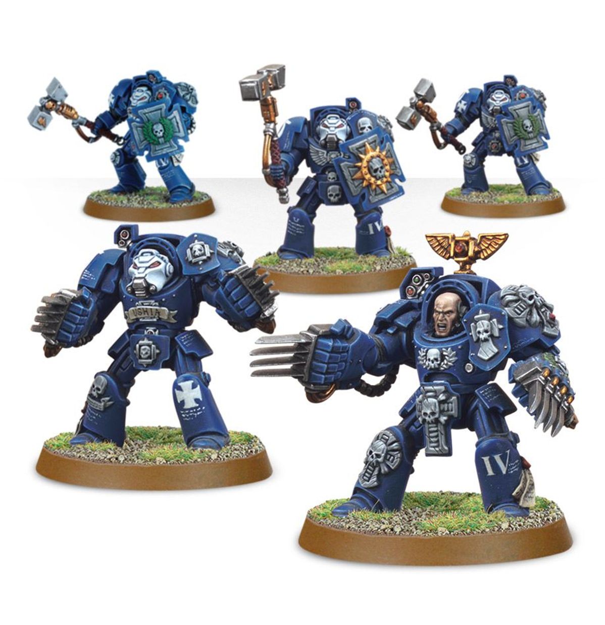 Space Marines Terminator Assault Squad - WiredVillage Games - Games Workshop
