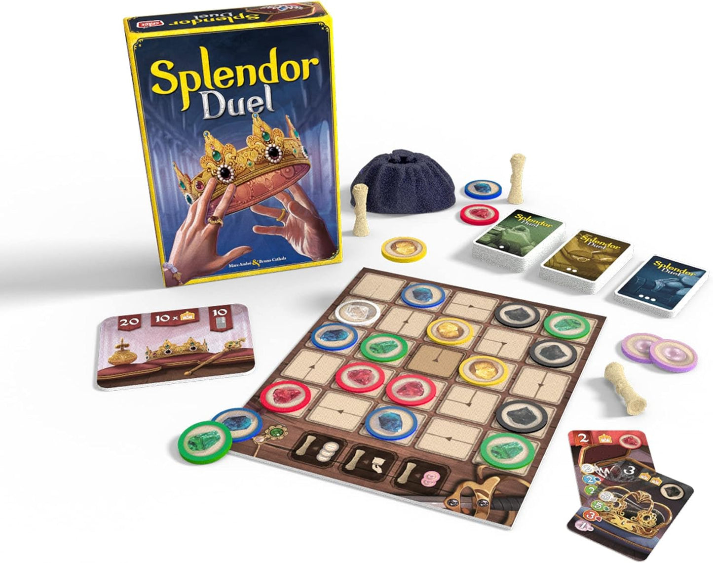 SPLENDOR - DUEL - WiredVillage GamesSpace Cowboys