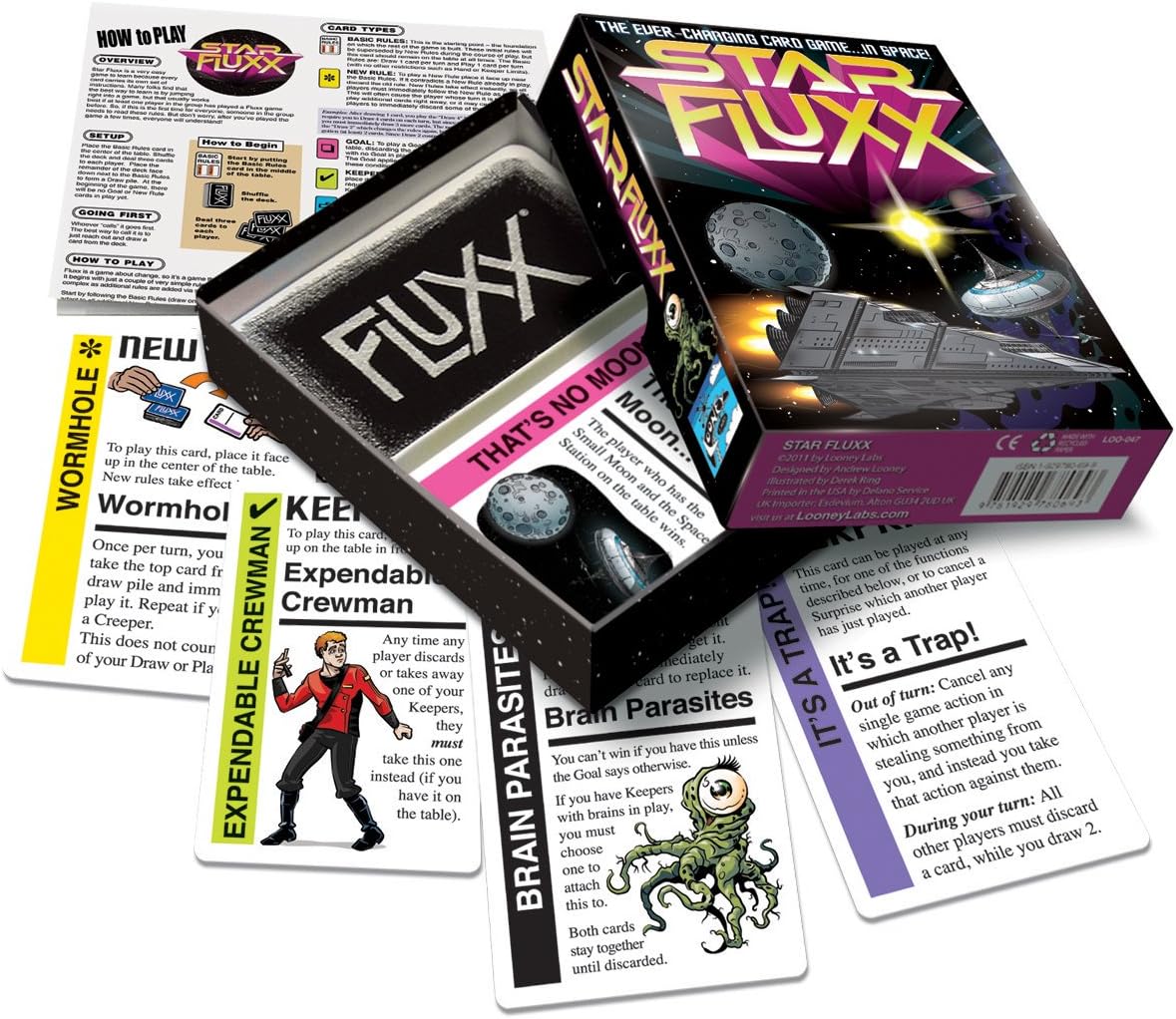 Star Fluxx - WiredVillage Gameslooney Labs