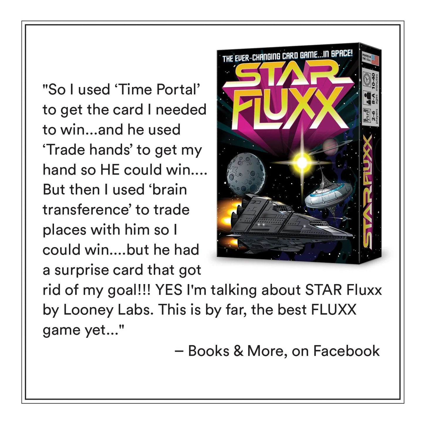 Star Fluxx - WiredVillage Gameslooney Labs