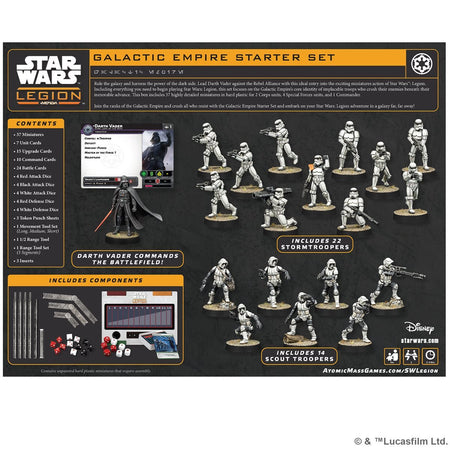Star Wars: Legion: Galactic Empire - Starter Set - Board Game