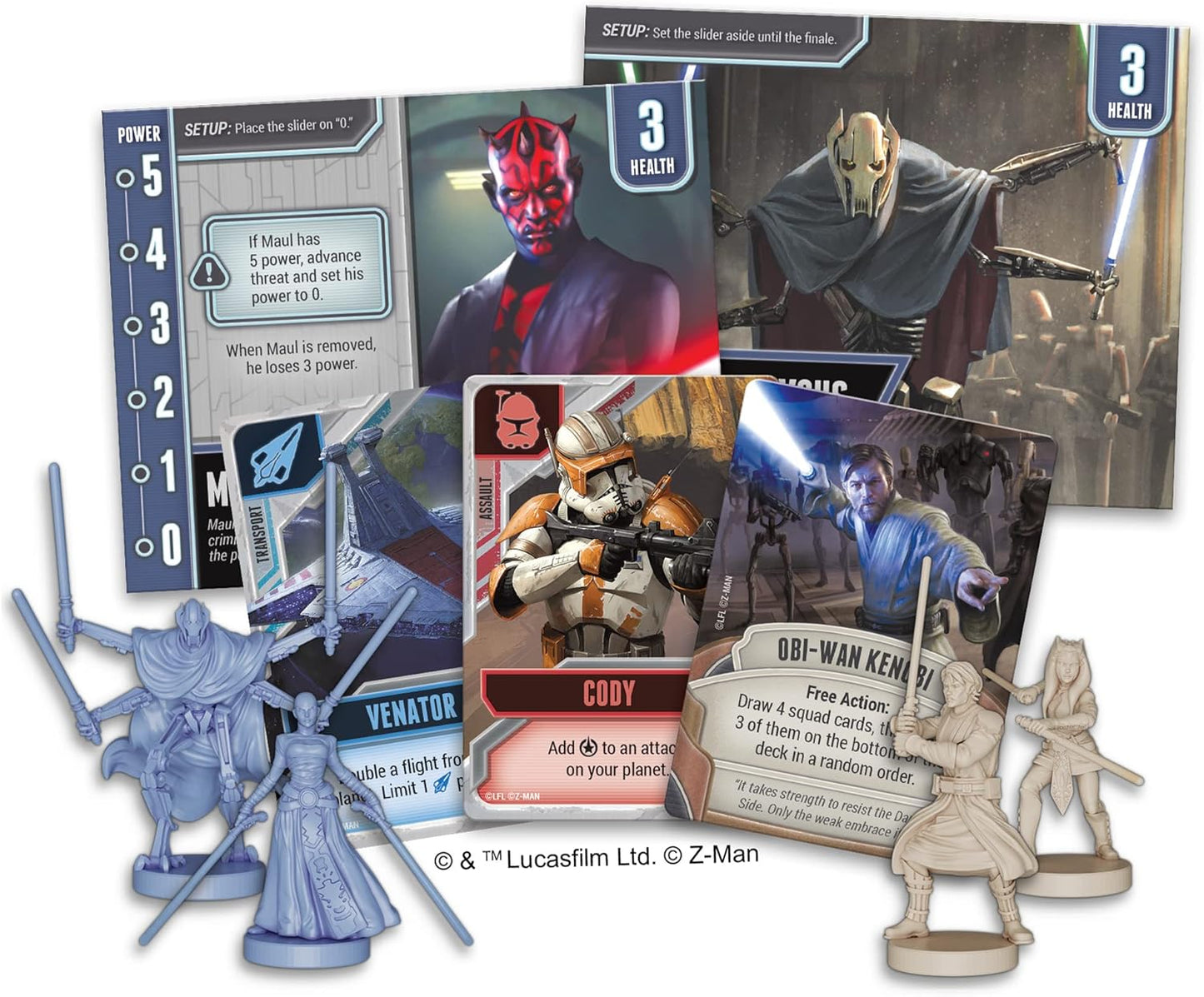 STAR WARS: THE CLONE WARS - A PANDEMIC SYSTEM GAME - WiredVillage Games - Z - Man Games