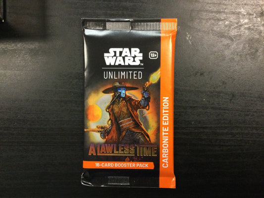 Star Wars Unlimited A Lawless Time Carbonite booster pack - WiredVillage Games - Fantasy Flight Games