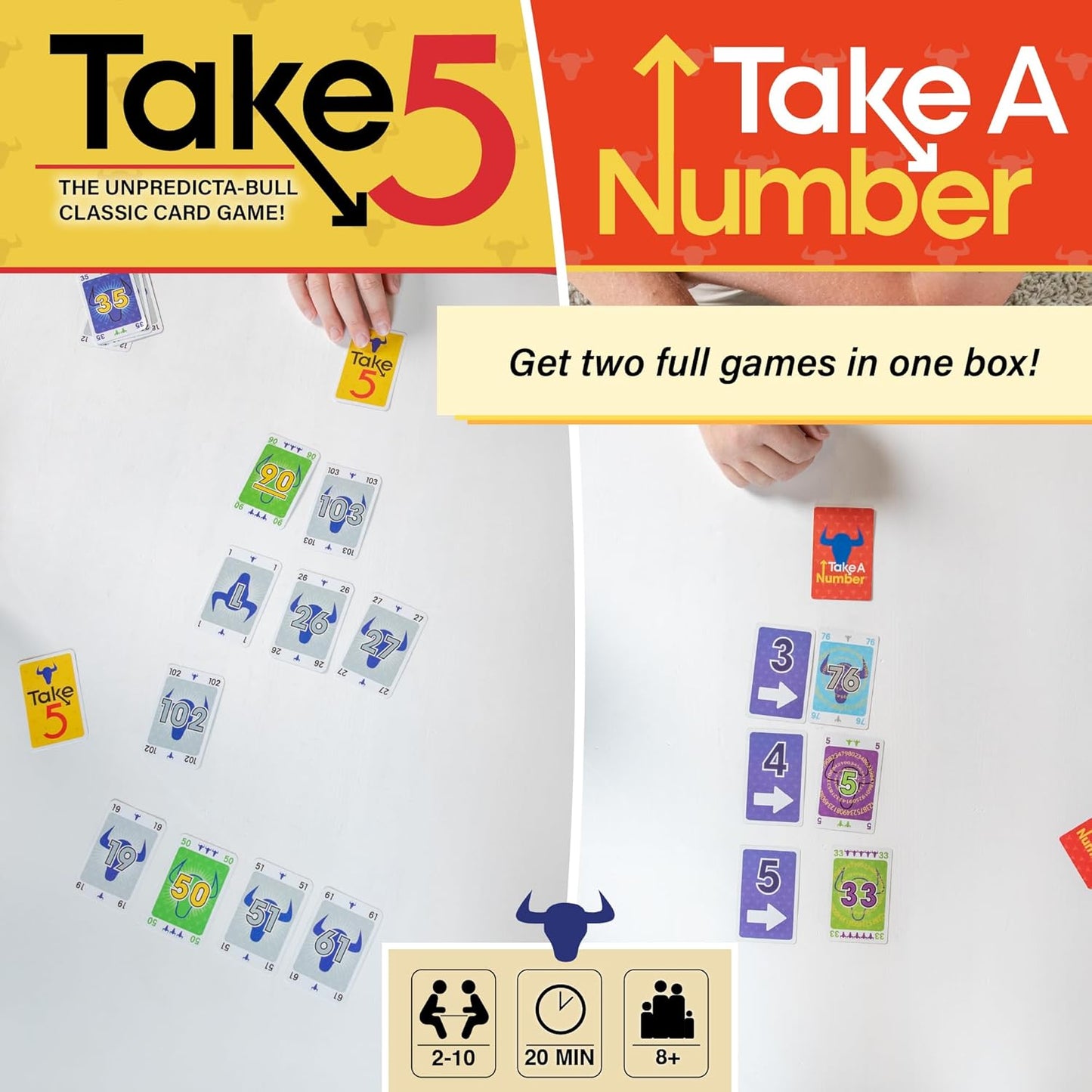Take 5 / Take A Number Combo Pack - WiredVillage GamesAMIGO
