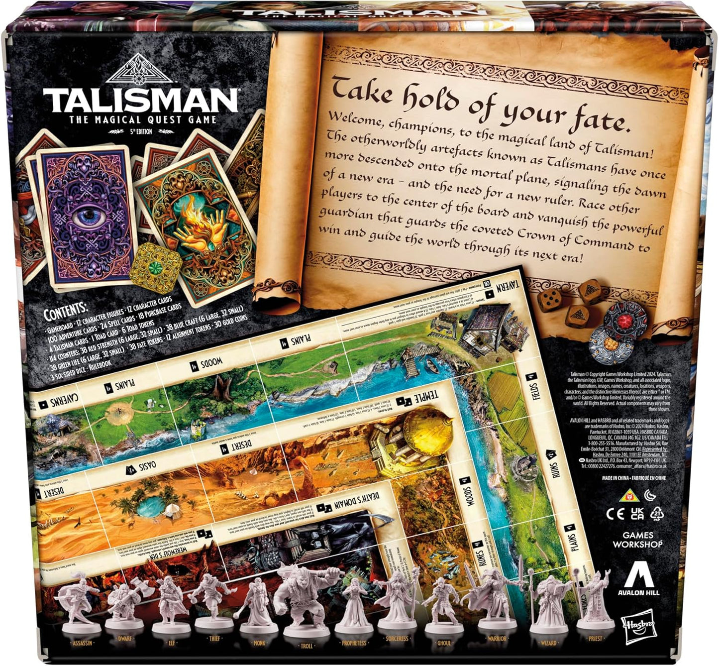 Talisman: The Magical Ques - WiredVillage GamesAvalon Hill