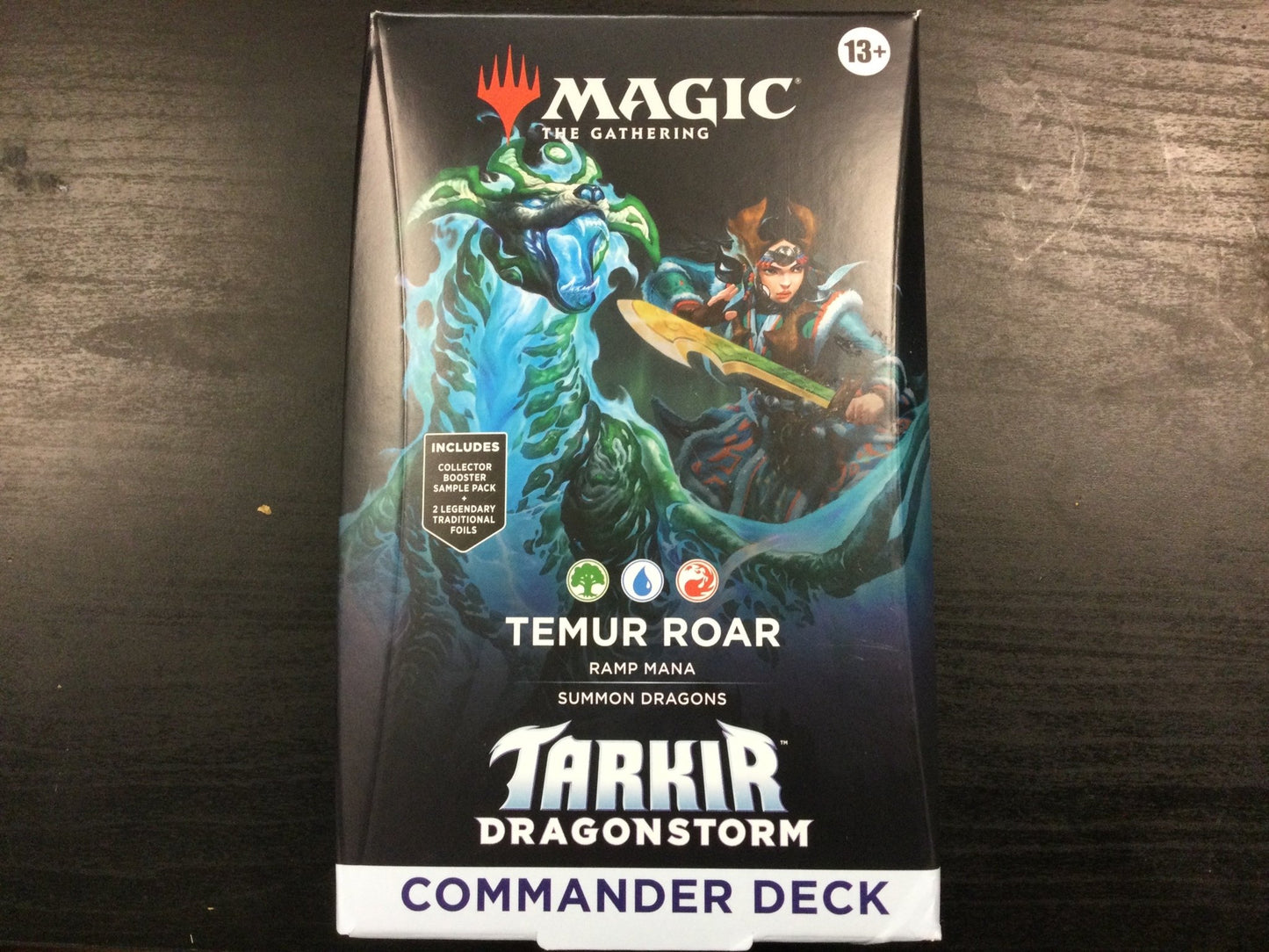 Magic the Gather Temur Roar Commander Deck - WiredVillage Games - Wizards of the Coast