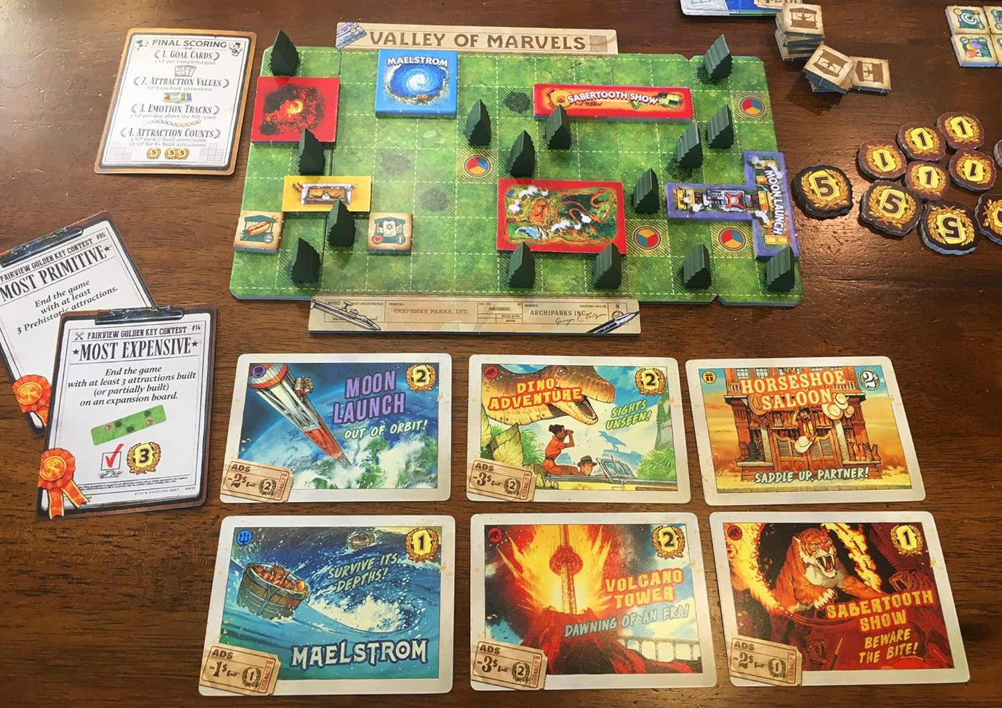 TENPENNY PARKS - WiredVillage Games - Thunderworks Games