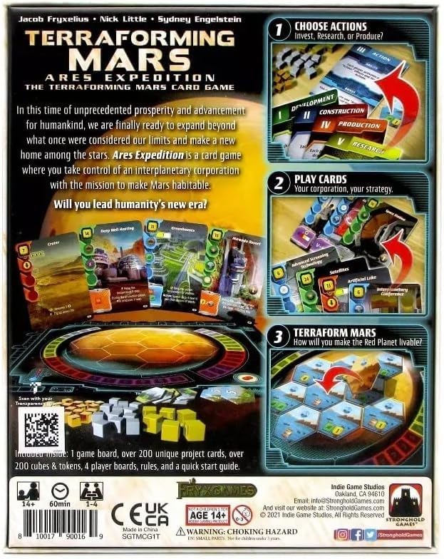 Terraforming Mars: Ares Expedition - WiredVillage GamesStronghold Games