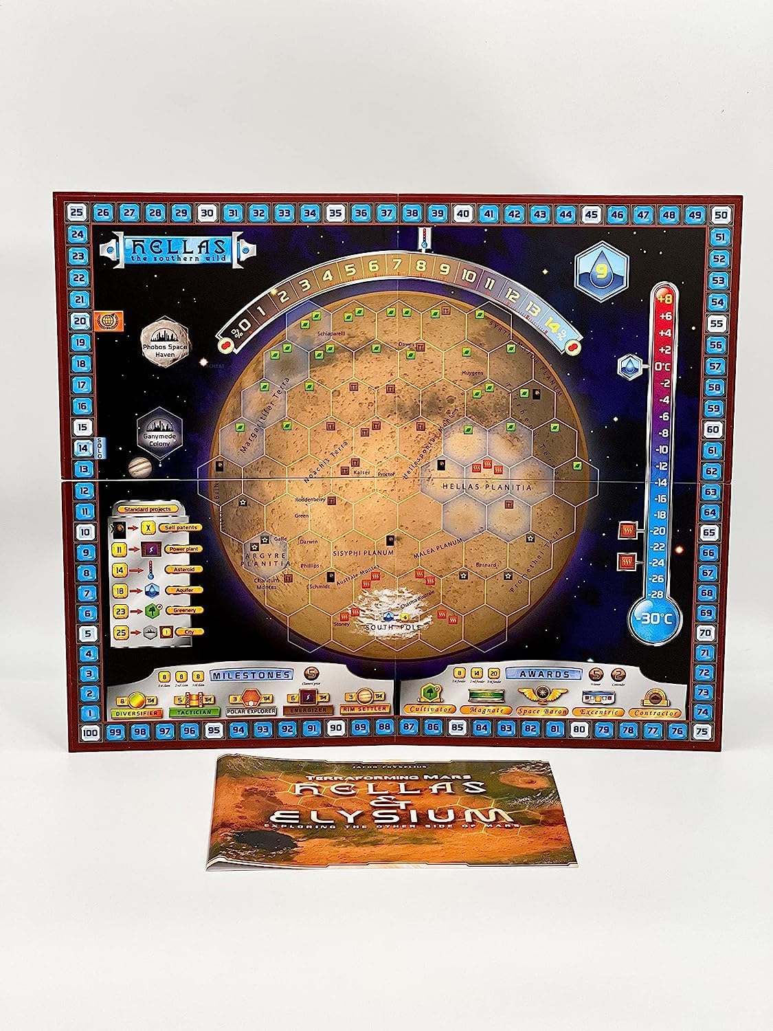Terraforming Mars: Hellas and Elysium - WiredVillage GamesStronghold Games
