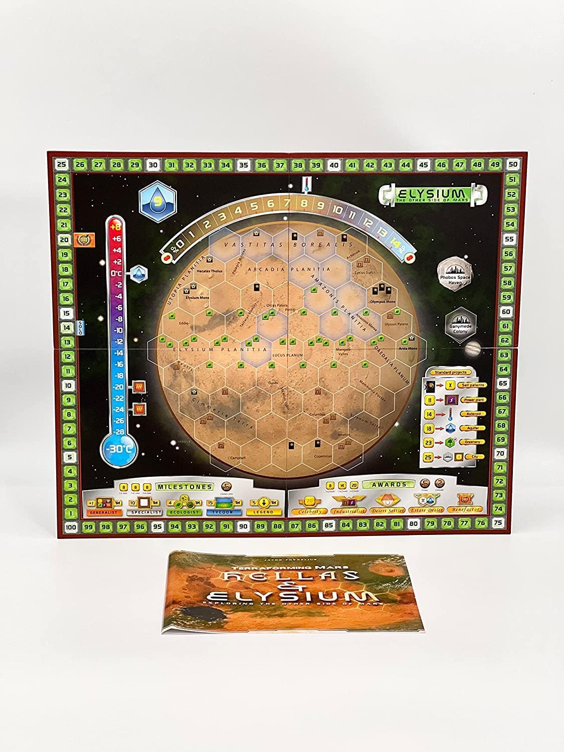 Terraforming Mars: Hellas and Elysium - WiredVillage GamesStronghold Games