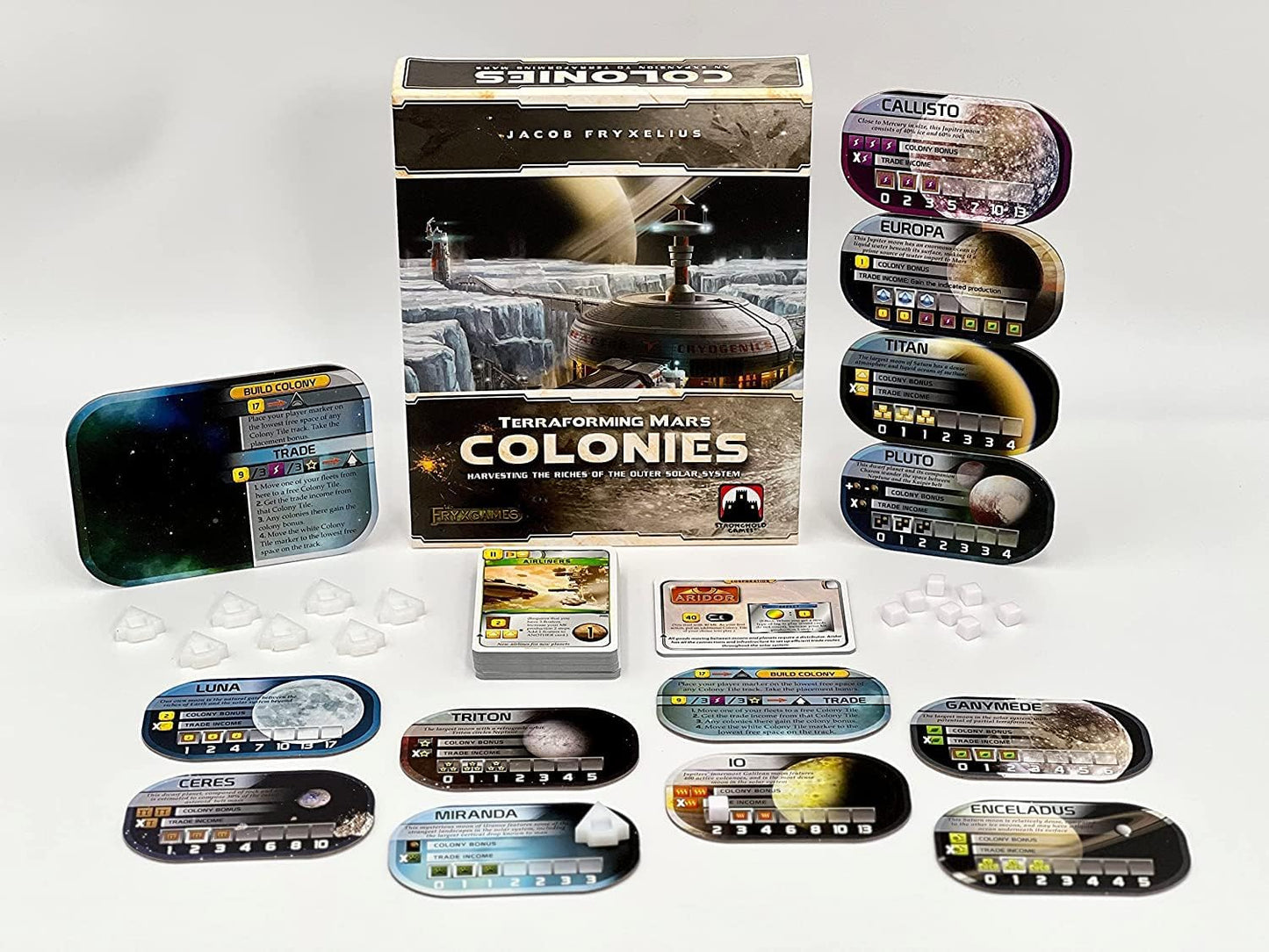 Terraforming Mars The Colonies - WiredVillage GamesStronghold Games