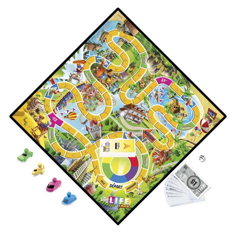 The Game Of Life Junior - WiredVillage Games - Wiredvillage Games