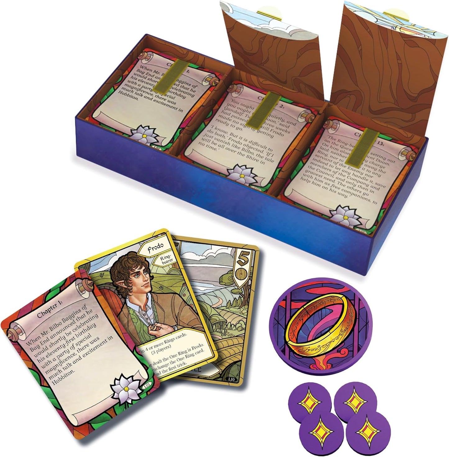 The Lord of The Rings The Fellowship of The Ring Trick - Taking Game - WiredVillage GamesOffice Dog