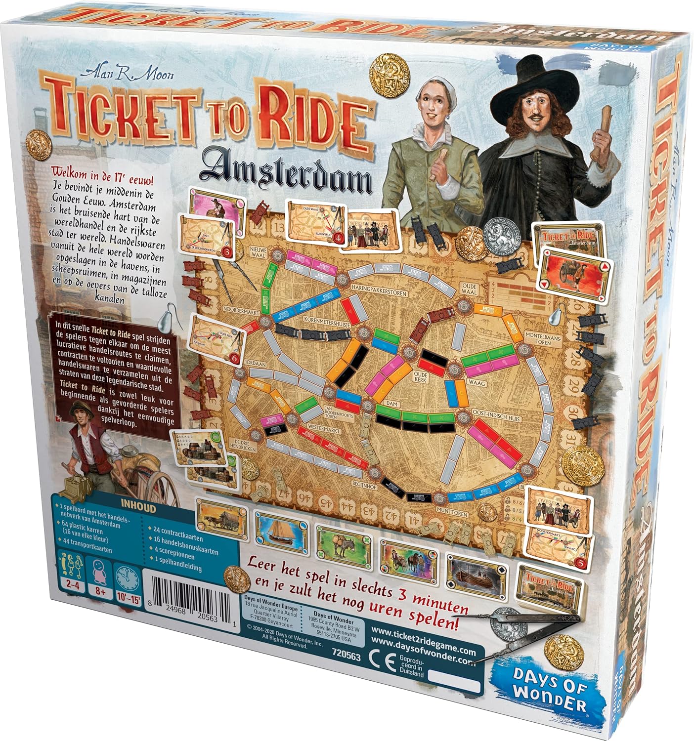 Ticket to Ride: Amsterdam - WiredVillage GamesWiredvillage Games