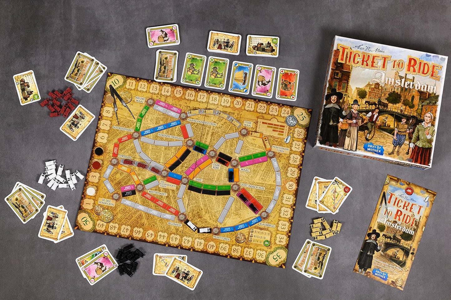 Ticket to Ride: Amsterdam - WiredVillage GamesWiredvillage Games