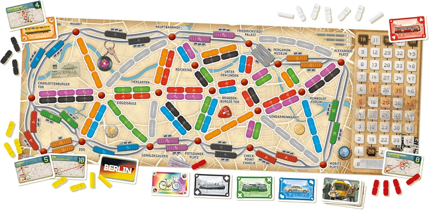 Ticket to Ride Berlin - WiredVillage Games - Days of Wonder