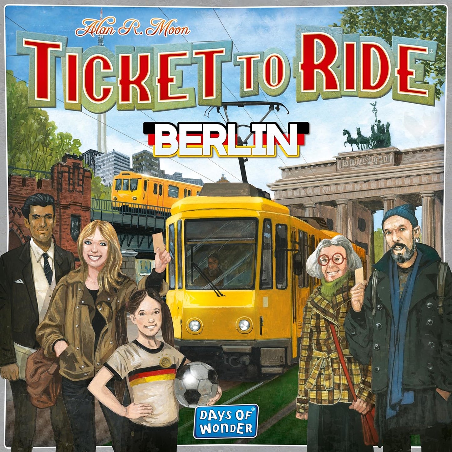 Ticket to Ride Berlin - WiredVillage Games - Days of Wonder