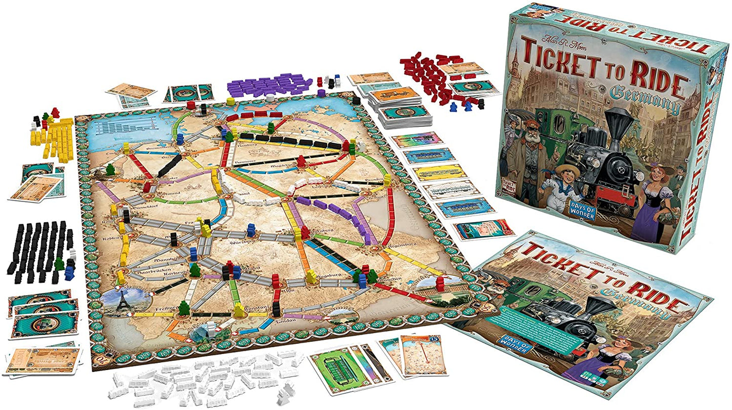Ticket to Ride - Germany - WiredVillage Games - Days of Wonder Store