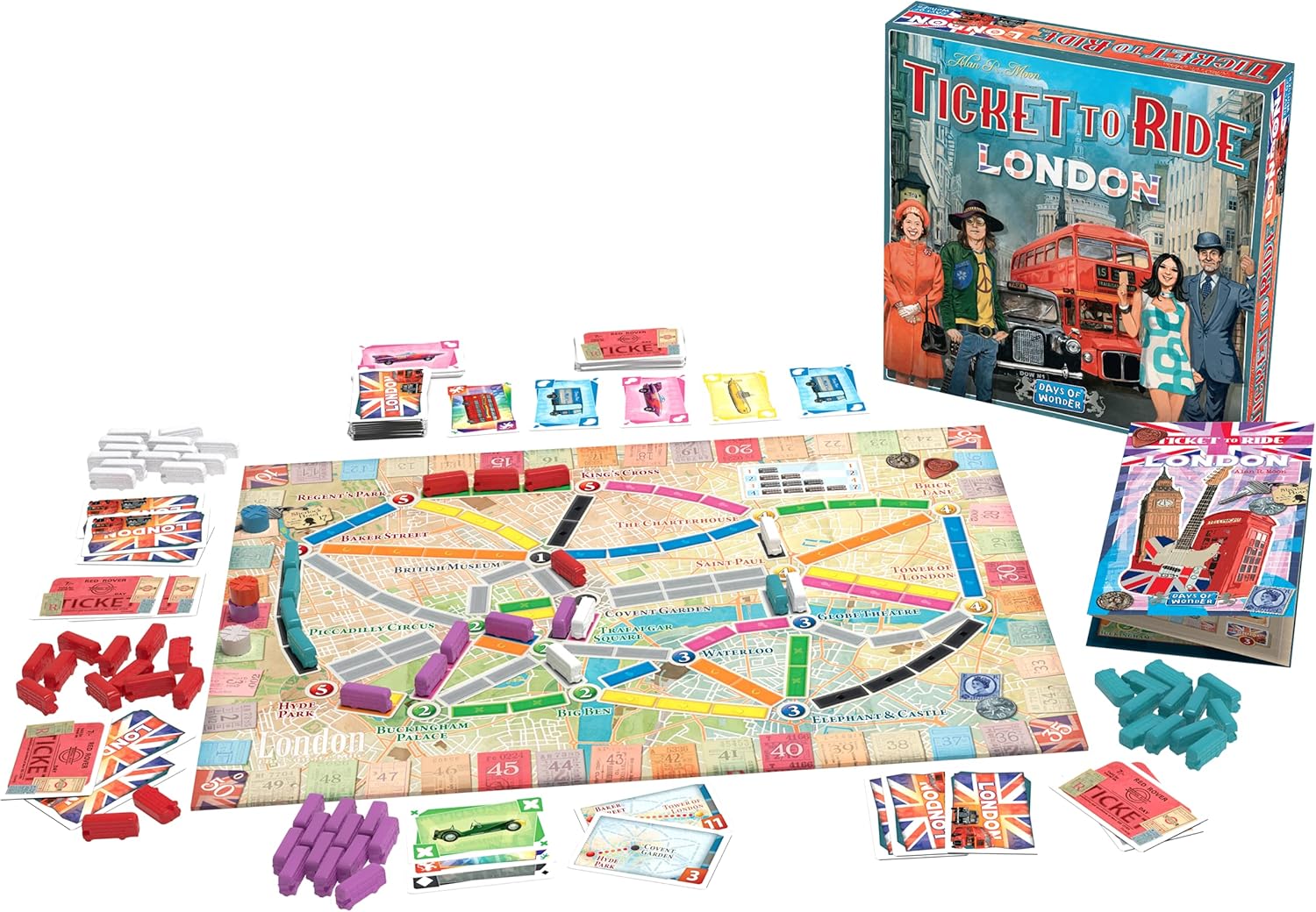 Ticket to Ride: London - WiredVillage Games - Days of Wonder