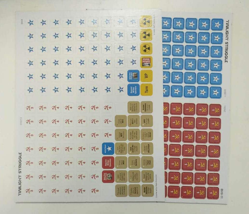 Twilight Struggle Deluxe Edition Board Game - WiredVillage Games - GMT Games
