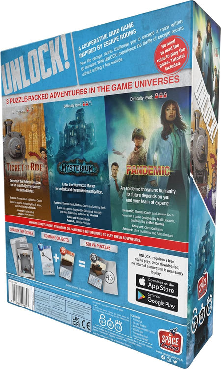 Unlock! Game Adventures - WiredVillage Games - Space Cowboys