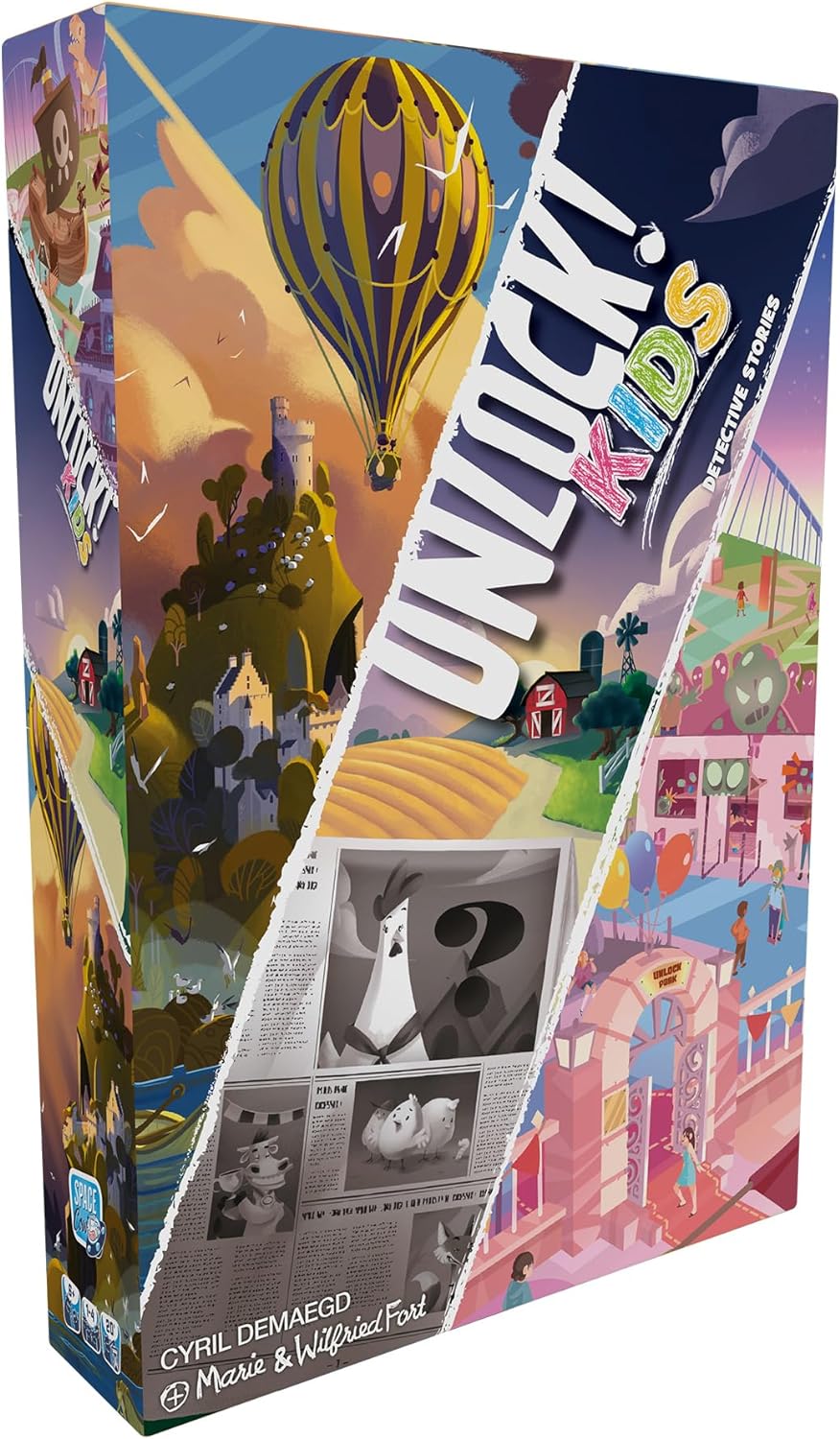 Unlock! Kids: Detective Stories - WiredVillage Games - Wiredvillage Games