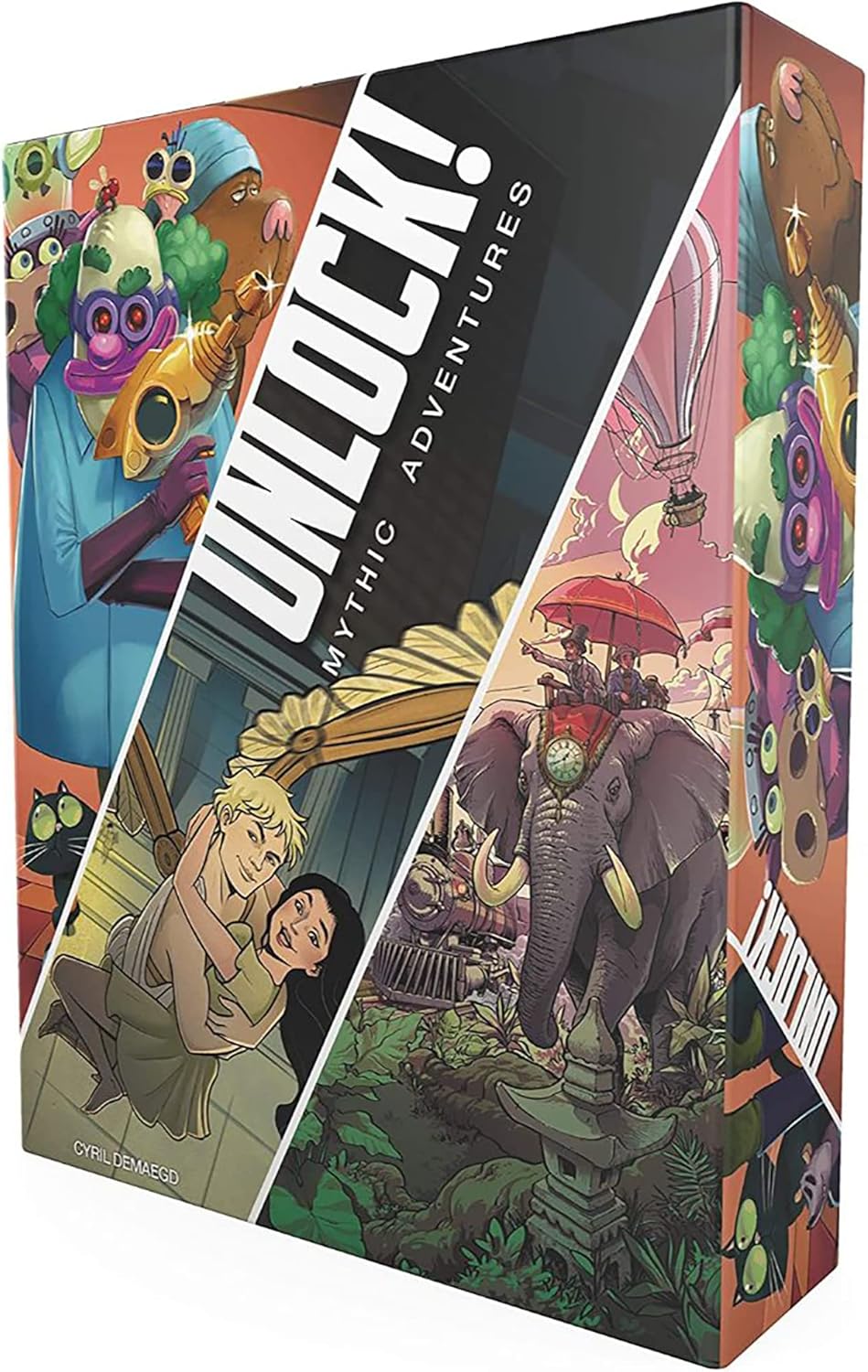 Unlock! Mythic Adventures - WiredVillage Games - Space Cowboys