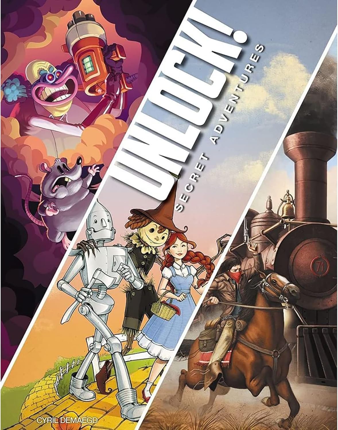 UNLOCK! Secret Adventures - WiredVillage GamesSpace Cowboys