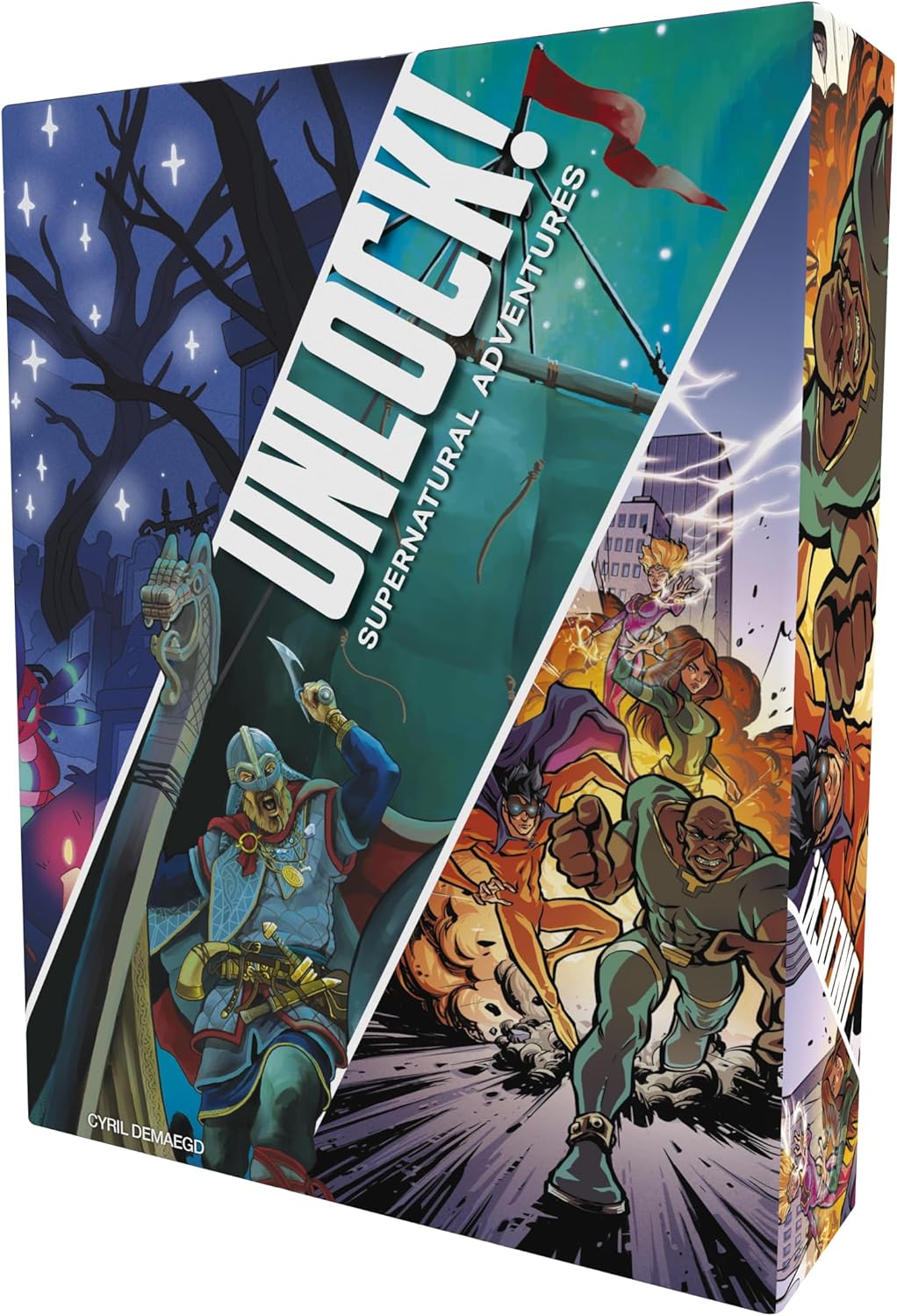 Unlock! Supernatural Adventures - WiredVillage GamesSpace Cowboys