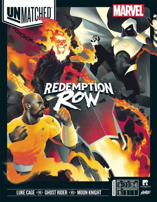 UNMATCHED REDEMPTION ROW - WiredVillage Games - Restoration Games