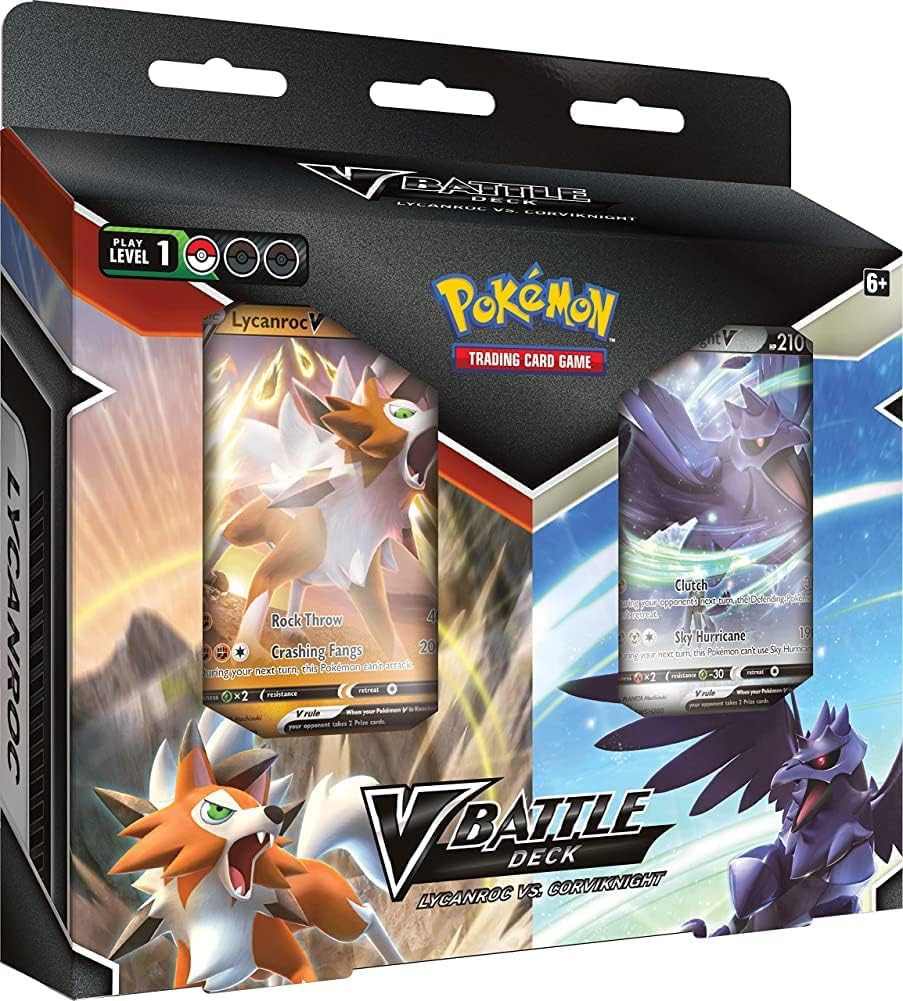 V Battle Lycanrock vs Corvinight - WiredVillage Games - The Pokémon Company
