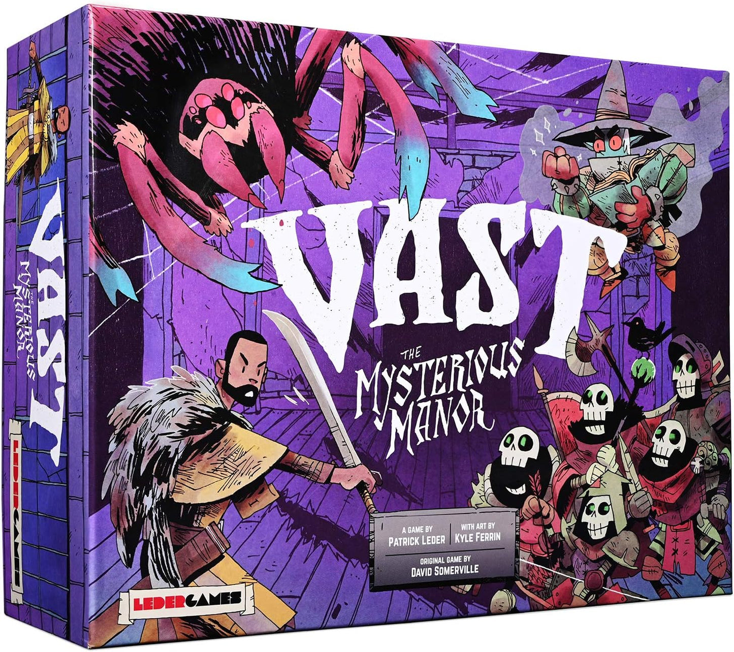 Vast: The Mysterious Manor - WiredVillage GamesLeder Games