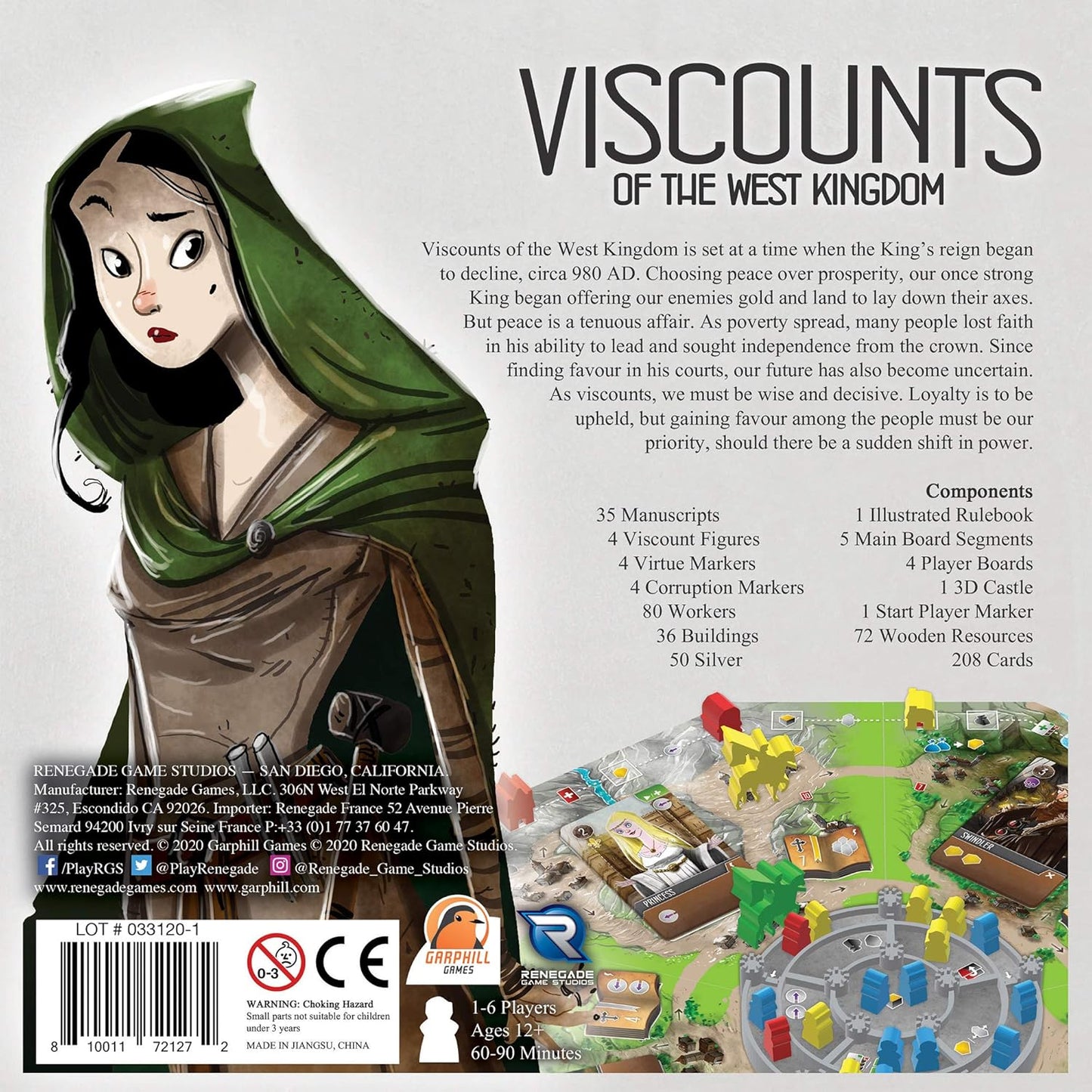 Viscounts of The West Kingdom - WiredVillage Games - Renegade Game Studios