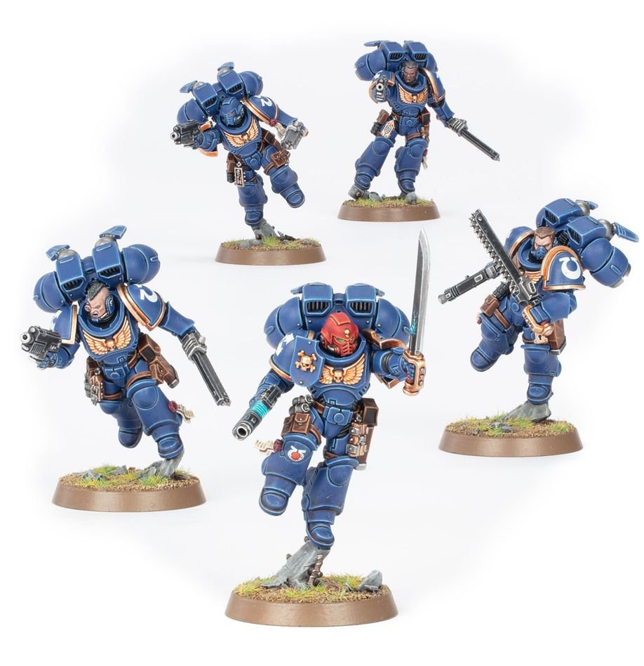 Space Marines: Jump Pack Intercessors - WiredVillage Games - Games Workshop