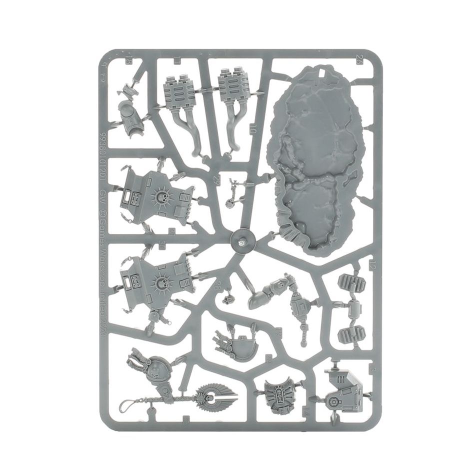 Space Marines: Primaris Chaplain on Bike - WiredVillage Games - Games Workshop