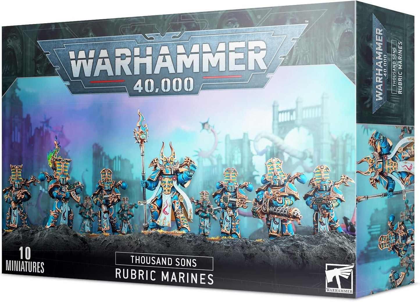 Warhammer 40k Thousand Sons: Rubric Marines - WiredVillage Games - Games Workshop WiredVillage Games