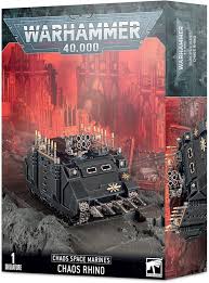 Warhammer 40k Chaos Space Marines: Chaos Rhino - WiredVillage Games - Games Workshop WiredVillage Games