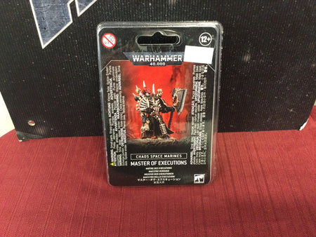 Warhammer 40k Chaos Space Marines Master of Executions - WiredVillage Games - Games Workshop