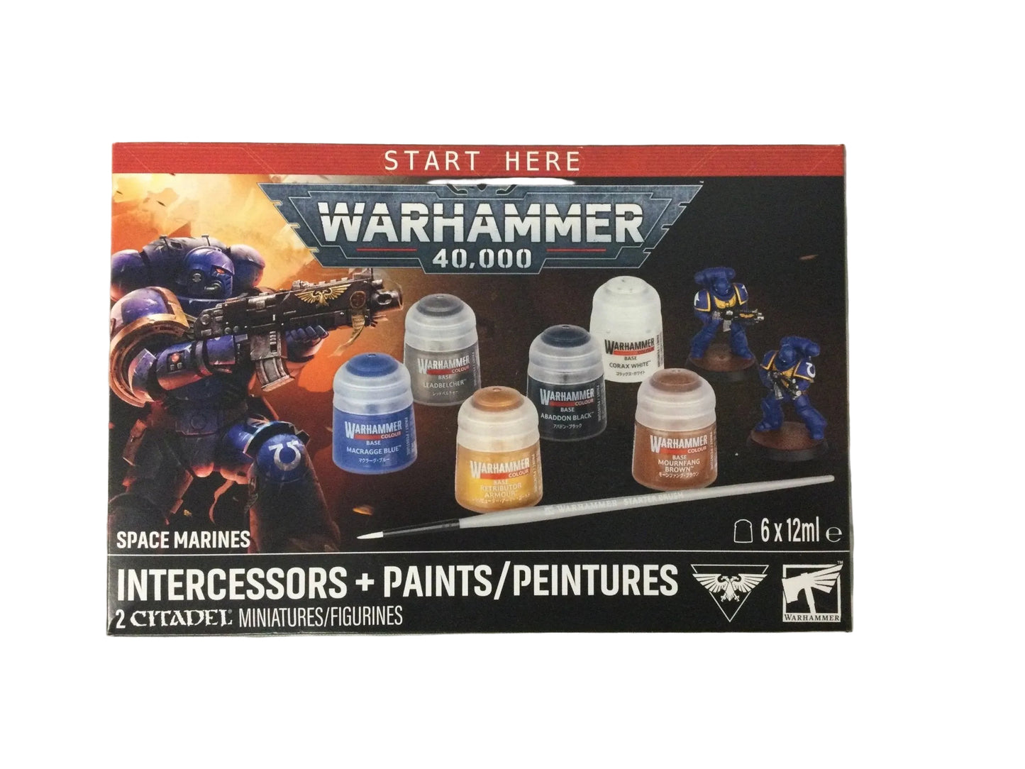 Warhammer 40k: Intercessors+Paints -