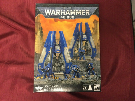Warhammer 40k Space Marines Drop Pod - WiredVillage Games - Games Workshop