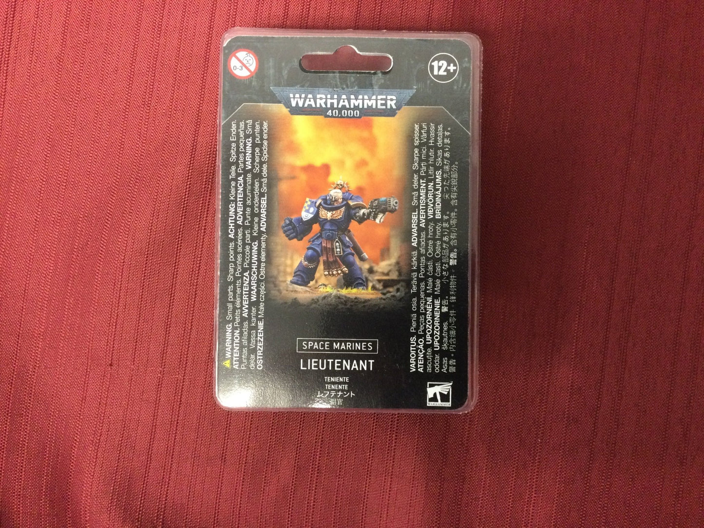 Warhammer 40k Space Marines: Lieutenant - WiredVillage Games - Games Workshop WiredVillage Games