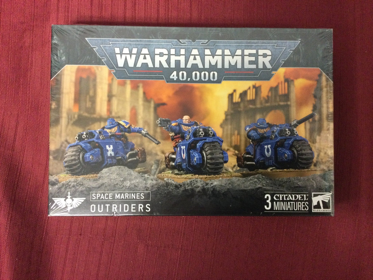 Warhammer 40k Space Marines Outriders - WiredVillage Games - Games Workshop