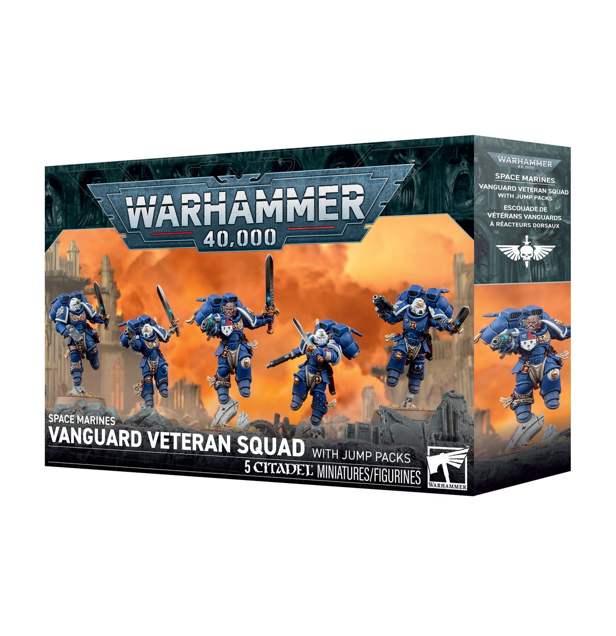 Warhammer 40k Space Marines:Vanguard Veteran Squad W/Jump Packs - Warhammer
