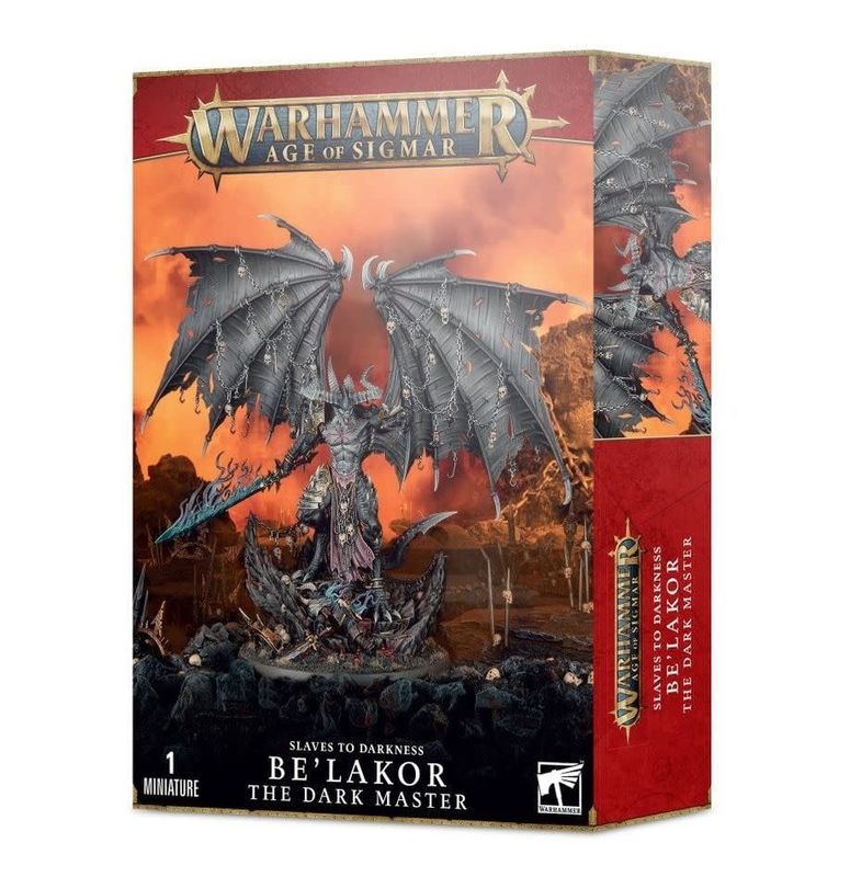 Warhammer Age of Sigmar Slaves to Darkness - Be’Lakor The Dark Master - WiredVillage Games - Games Workshop